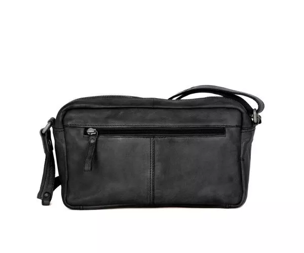 Spikes & Sparrow Spikes & Sparrow Leren Crossbodytas – Sara – Zwart