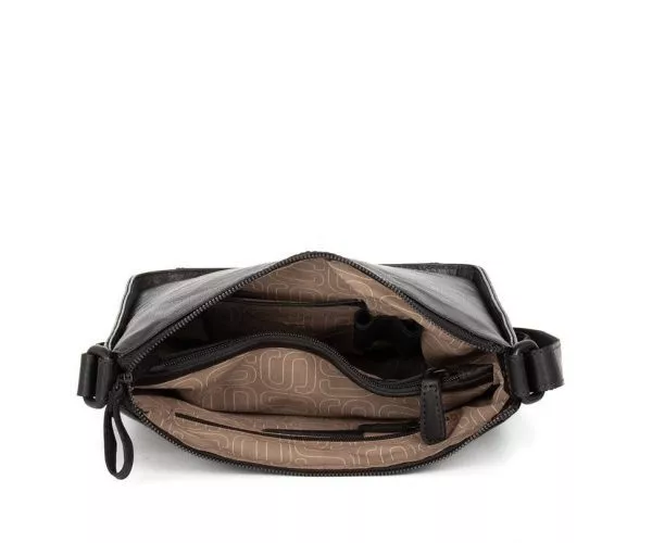 Spikes & Sparrow Spikes & Sparrow Leren Crossbodytas – Titia – Zwart