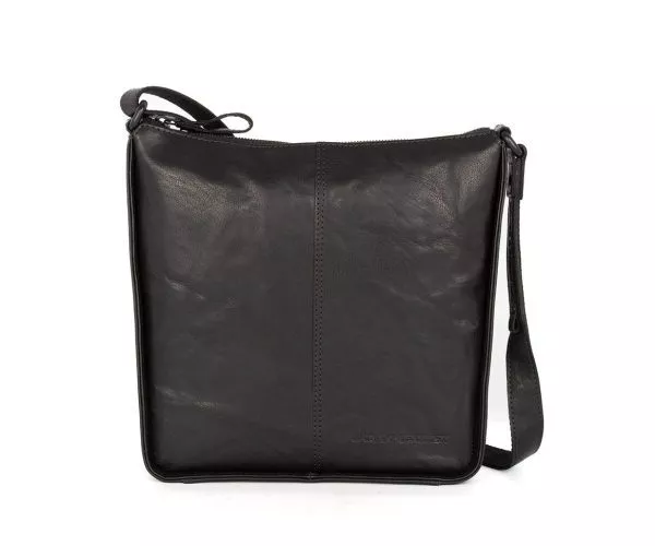 spikes & sparrow Spikes & Sparrow Leren Crossbodytas – Titia – Zwart