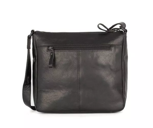 Spikes & Sparrow Spikes & Sparrow Leren Crossbodytas – Valarie – Zwart