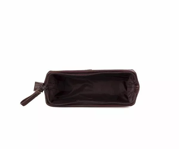 Spikes & Sparrow Spikes & Sparrow Leren Etui – Buck – Brandy Cognac