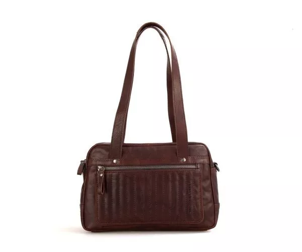 spikes & sparrow Spikes & Sparrow Leren Handtas – Audrey – Donkerbruin spikes & sparrow Spikes & Sparrow Leren Handtas – Audrey – Donkerbruin