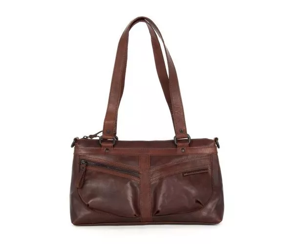 spikes & sparrow Spikes & Sparrow Leren Handtas – Cherish – Donkerbruin spikes & sparrow Spikes & Sparrow Leren Handtas – Cherish – Donkerbruin