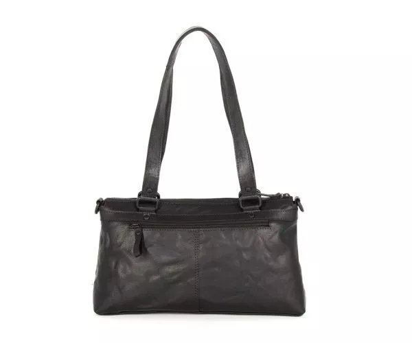 Spikes & Sparrow Spikes & Sparrow Leren Handtas – Cherish – Zwart