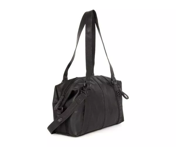 Spikes & Sparrow Spikes & Sparrow Leren Handtas – Kayleigh – Zwart