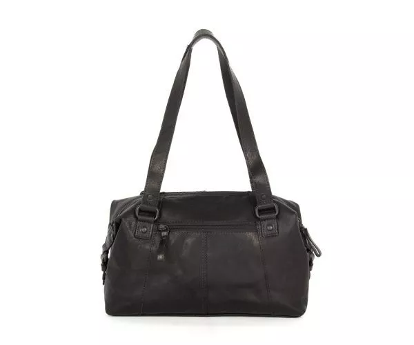 Spikes & Sparrow Spikes & Sparrow Leren Handtas – Kayleigh – Zwart