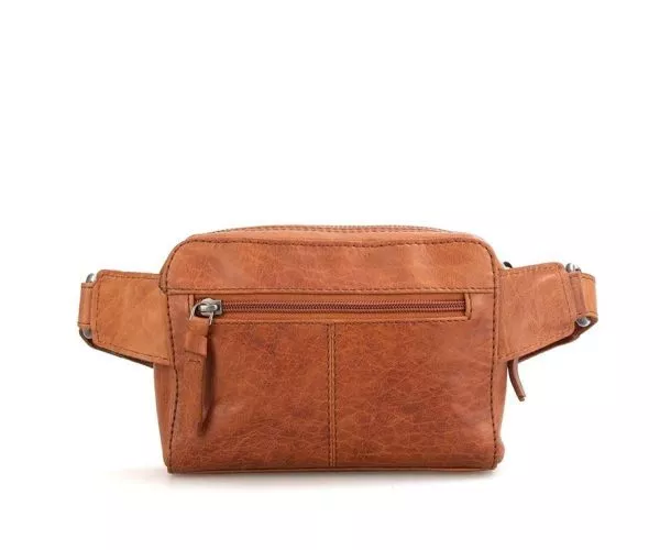 Spikes & Sparrow Spikes & Sparrow Leren Heuptas – Coos – Brandy Cognac