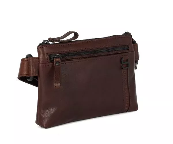 Spikes & Sparrow Spikes & Sparrow Leren Heuptas – Ethel – Donkerbruin