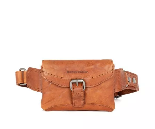 spikes & sparrow Spikes & Sparrow Leren Heuptas – Missouri – Brandy Cognac