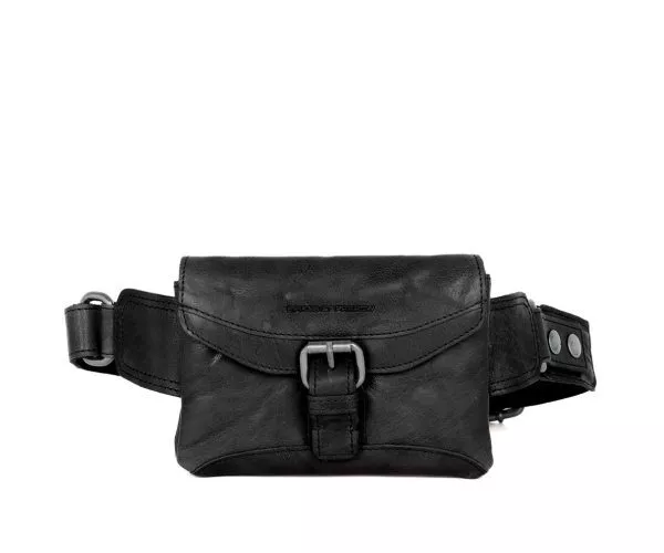 spikes & sparrow Spikes & Sparrow Leren Heuptas – Missouri – Zwart