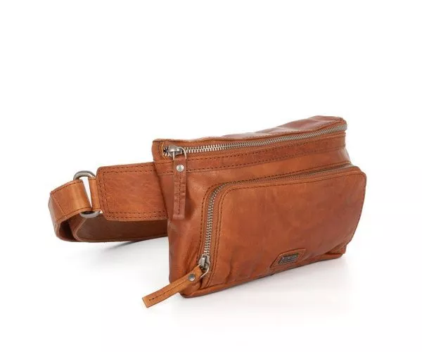 Spikes & Sparrow Spikes & Sparrow Leren Heuptas – Oregon – Brandy Cognac