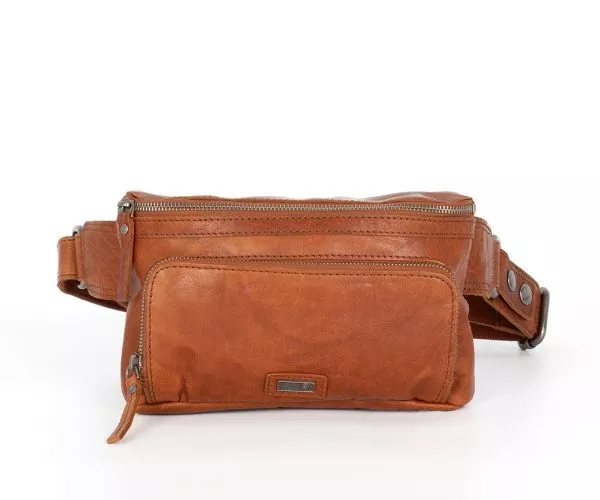 spikes & sparrow Spikes & Sparrow Leren Heuptas – Oregon – Brandy Cognac