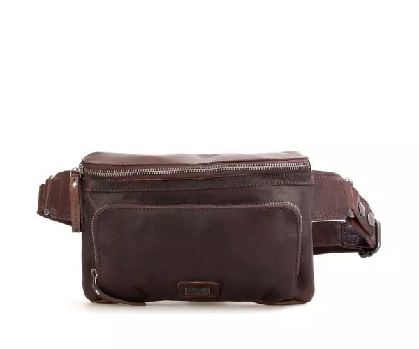 spikes & sparrow Spikes & Sparrow Leren Heuptas – Oregon – Donkerbruin