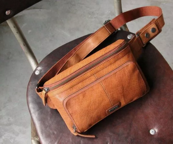 Spikes & Sparrow Spikes & Sparrow Leren Heuptas – Oregon – Zwart