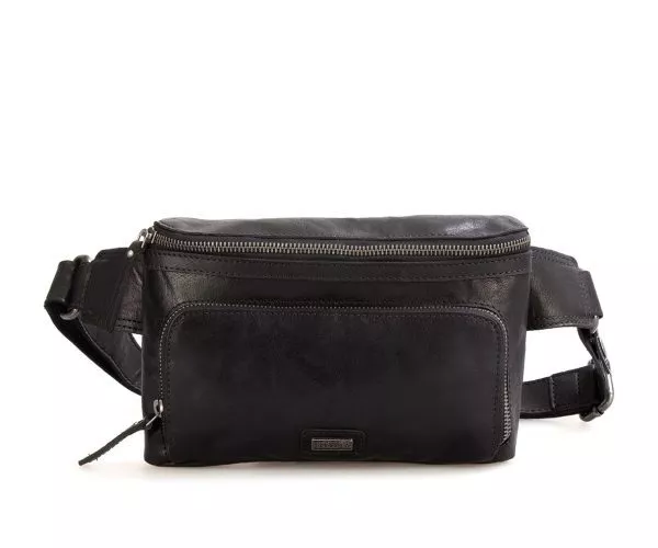 spikes & sparrow Spikes & Sparrow Leren Heuptas – Oregon – Zwart