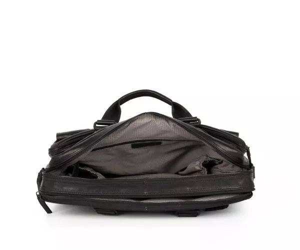 Spikes & Sparrow Spikes & Sparrow Leren Laptoptas – Robert – Zwart