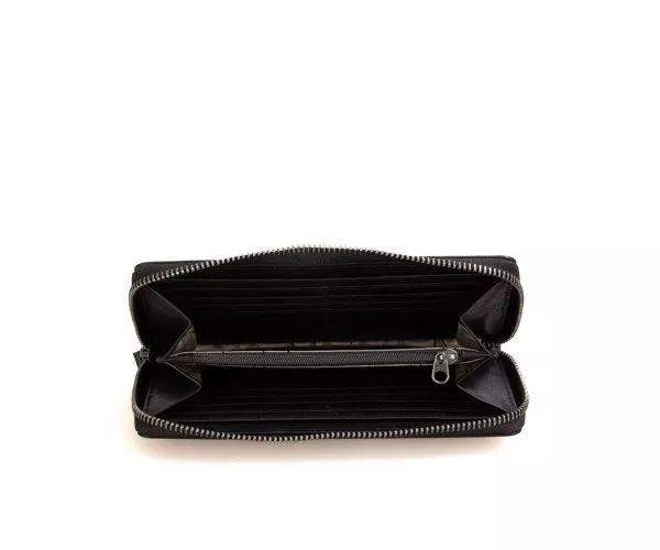 Spikes & Sparrow Spikes & Sparrow Leren RFID Portemonnee – Cora – Donkerbruin