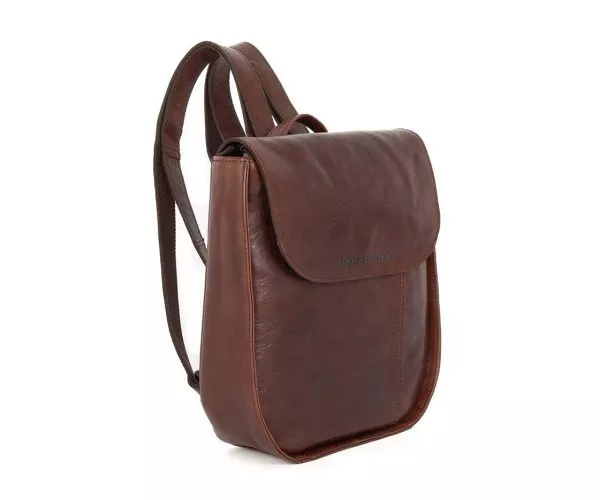 spikes & sparrow Spikes & Sparrow Leren Rugzak – Alene – Donkerbruin