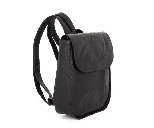 spikes & sparrow Spikes & Sparrow Leren Rugzak – Alene – Zwart