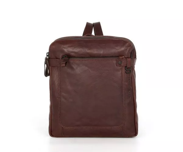 spikes & sparrow Spikes & Sparrow Leren Rugzak – Chloe – Donkerbruin