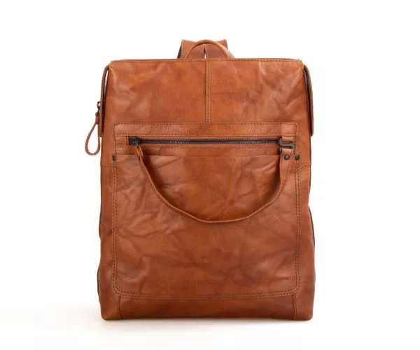 spikes & sparrow Spikes & Sparrow Leren Rugzak – Theresa – Brandy Cognac spikes & sparrow Spikes & Sparrow Leren Rugzak – Theresa – Brandy Cognac