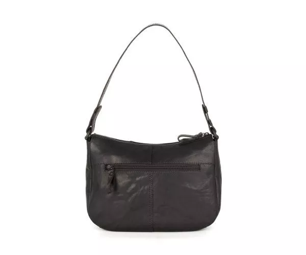 Spikes & Sparrow Spikes & Sparrow Leren Schoudertas – Alexi – Zwart