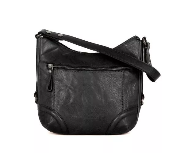 spikes & sparrow Spikes & Sparrow Leren Schoudertas – Candee – Zwart spikes & sparrow Spikes & Sparrow Leren Schoudertas – Candee – Zwart