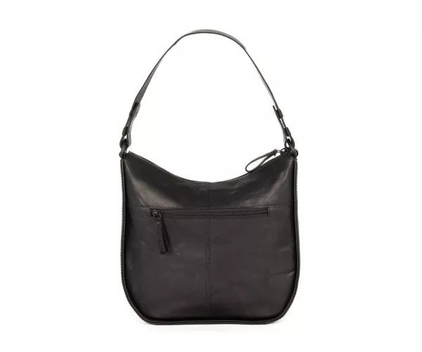 Spikes & Sparrow Spikes & Sparrow Leren Schoudertas – Colleen – Zwart