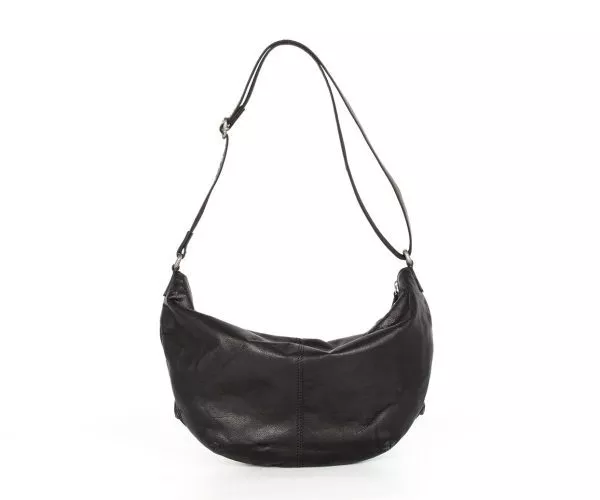 Spikes & Sparrow Spikes & Sparrow Leren Schoudertas / Crossbodytas – Ellie – Zwart