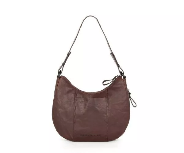 Spikes & Sparrow Spikes & Sparrow Leren Schoudertas / Crossbodytas – Riley – Donkerbruin