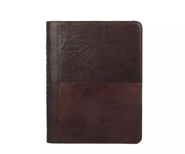 spikes & sparrow Spikes & Sparrow Leren Schrijfmap – Boston – Donkerbruin