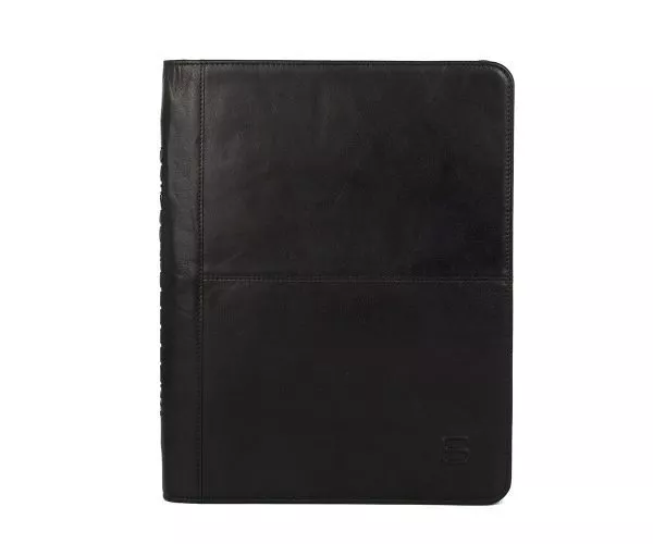 spikes & sparrow Spikes & Sparrow Leren Schrijfmap – Boston – Zwart