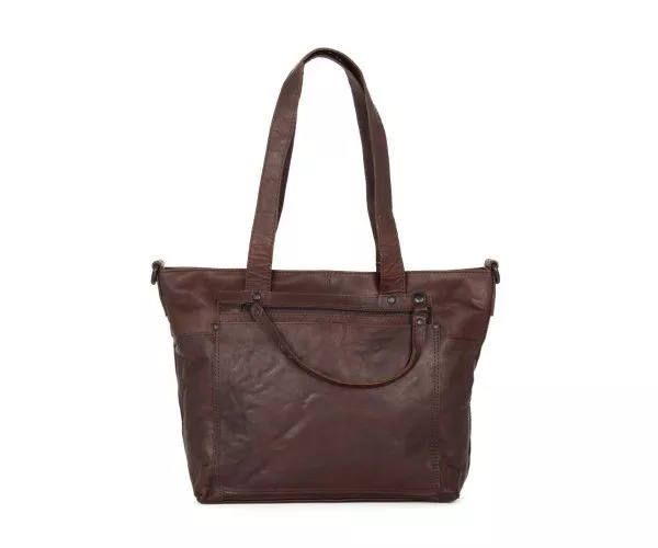 spikes & sparrow Spikes & Sparrow Leren Shopper – August – Donkerbruin spikes & sparrow Spikes & Sparrow Leren Shopper – August – Donkerbruin