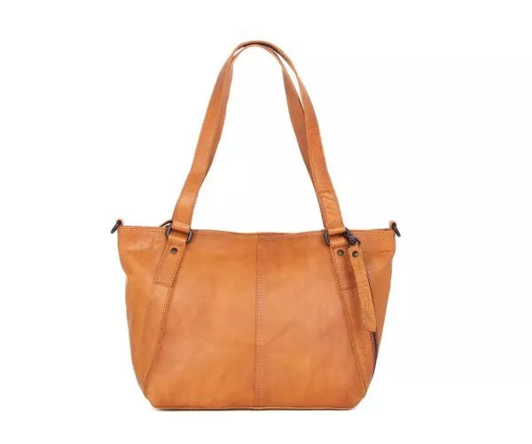 spikes & sparrow Spikes & Sparrow Leren Shopper – Isabel – Bruin