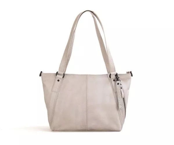 spikes & sparrow Spikes & Sparrow Leren Shopper – Isabel – Taupe
