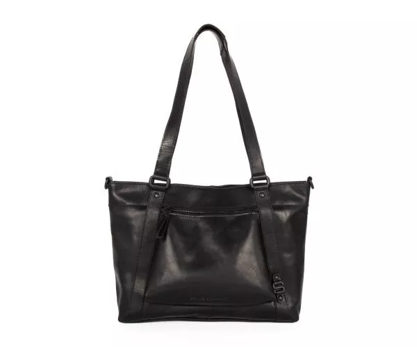 spikes & sparrow Spikes & Sparrow Leren Shopper – Luca – Zwart spikes & sparrow Spikes & Sparrow Leren Shopper – Luca – Zwart