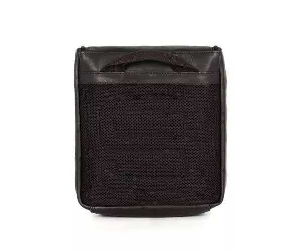 Spikes & Sparrow Spikes & Sparrow Leren Toilettas – Midian – Zwart