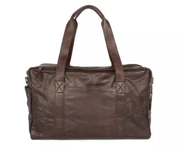 spikes & sparrow Spikes & Sparrow Leren Weekendtas – Brian – Donkerbruin spikes & sparrow Spikes & Sparrow Leren Weekendtas – Brian – Donkerbruin