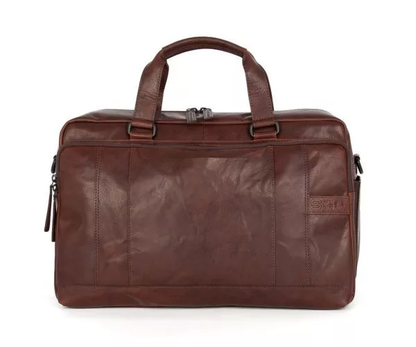 spikes & sparrow Spikes & Sparrow Leren Weekendtas – Nyles – Donkerbruin spikes & sparrow Spikes & Sparrow Leren Weekendtas – Nyles – Donkerbruin