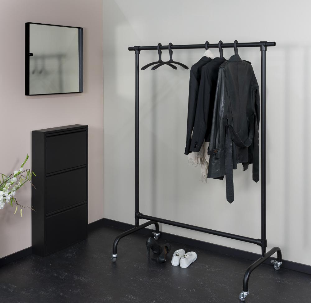 spinder design LUUK Kledingrek - Zwart