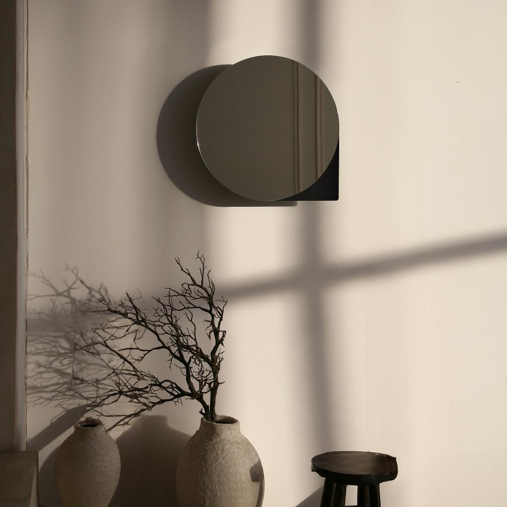 spinder design Spinder x BUDDE - SONNET Spiegelkast S - Zwart