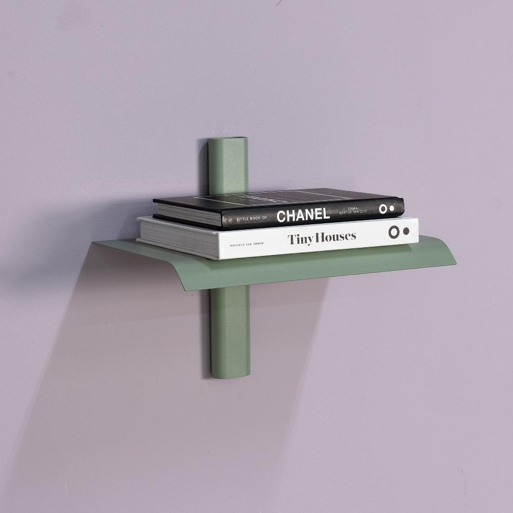 spinder design Spinder x OnMateria - HOLA 1 Wandplank - Dusty Green
