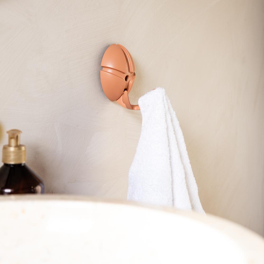 spinder design TICK Wandkapstok - Clay Terra / Clay Terra