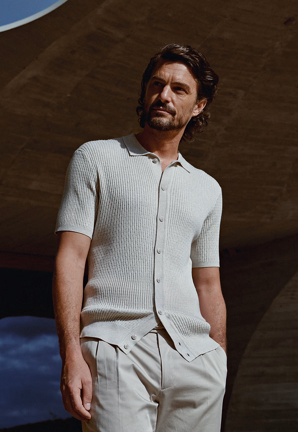 state of art ATELIER polovest met knoopsluiting kit uni