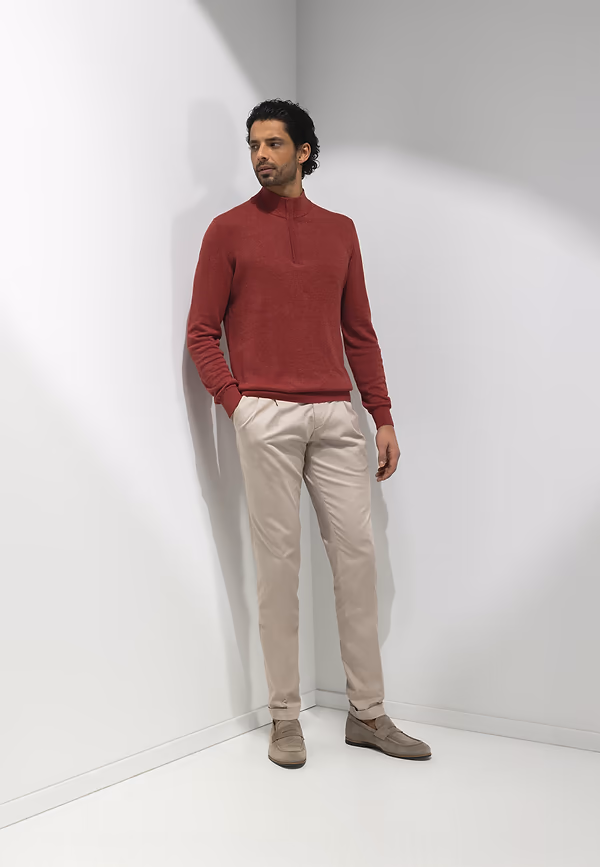 State Of Art ATELIER Trui Met Halve Rits Kersrood Uni