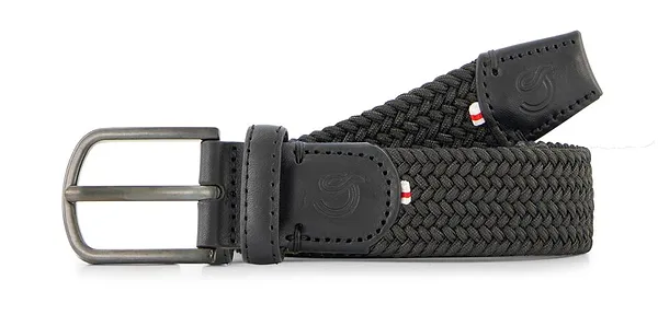 state of art Atlanta La Boucle riem zwart/donkerantraciet