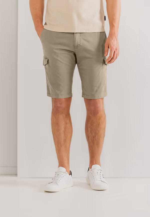 state of art Cargoshort met all-over print beige/taupe