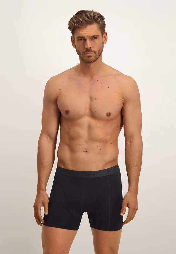 State Of Art ESSENTIALS Boxershort Van Biologisch Katoen Zwart Uni