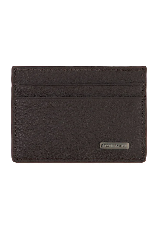 state of art Kaartenhouder met vijf vakken donkerbruin uni