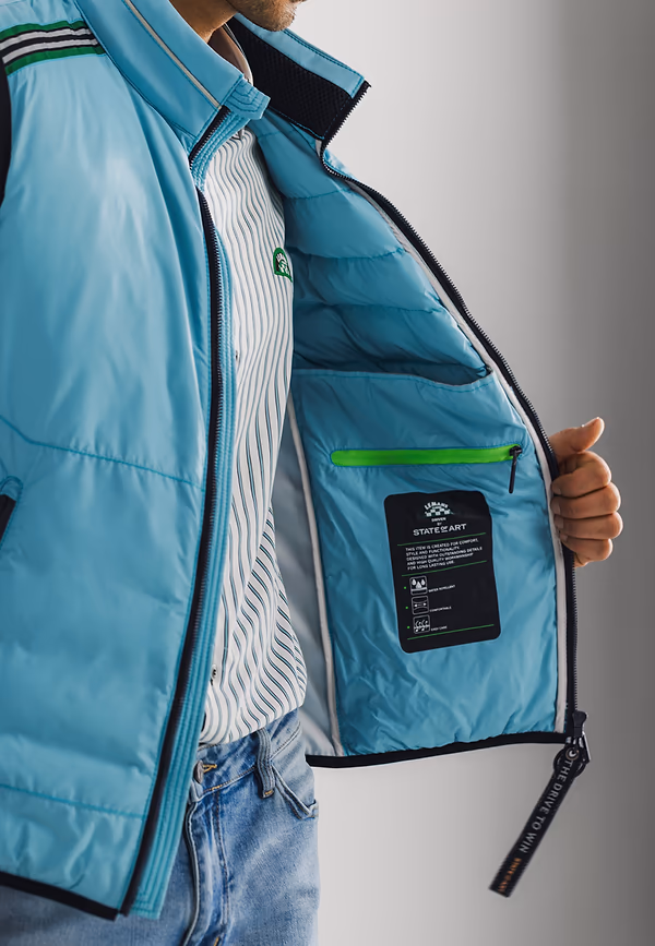 State Of Art LE MANS CLASSIC Bodywarmer Azuurblauw Uni